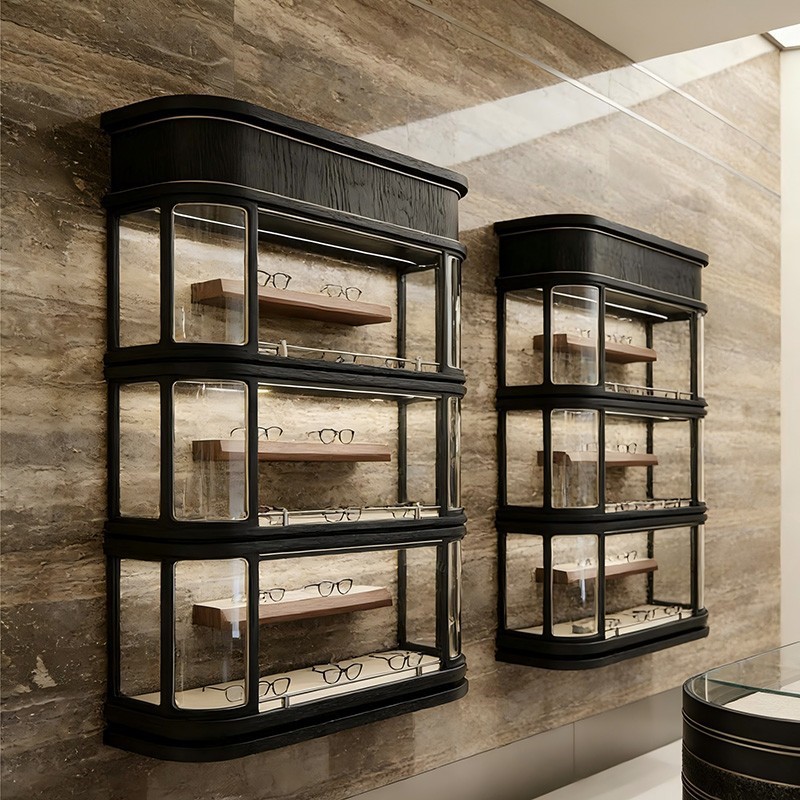Wall-mounted Optical Showcase manufacturers